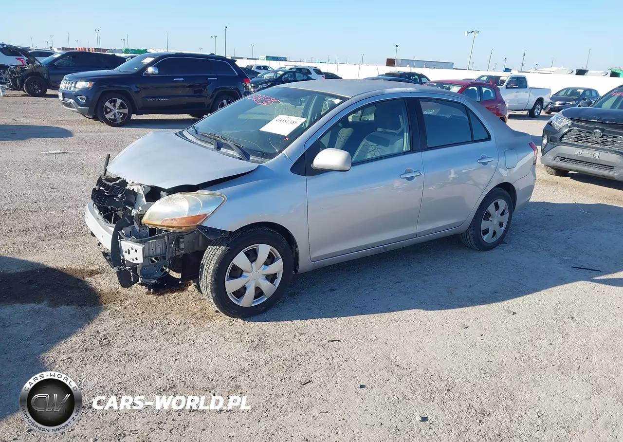 2008 Toyota Yaris VIN:JTDBT923181241681 - 2