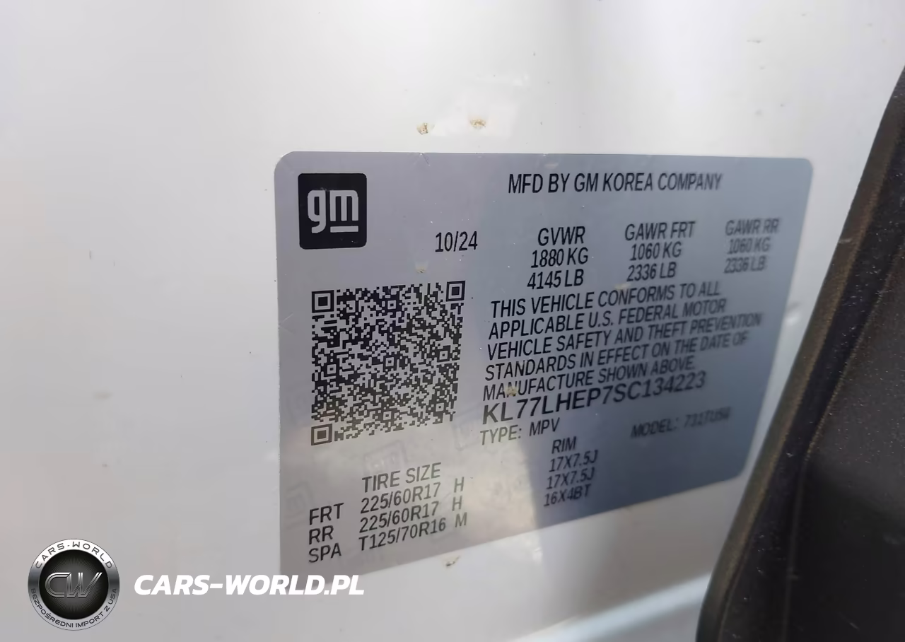 2025 Chevrolet Trax Fwd Lt VIN:KL77LHEP7SC134223 - 9