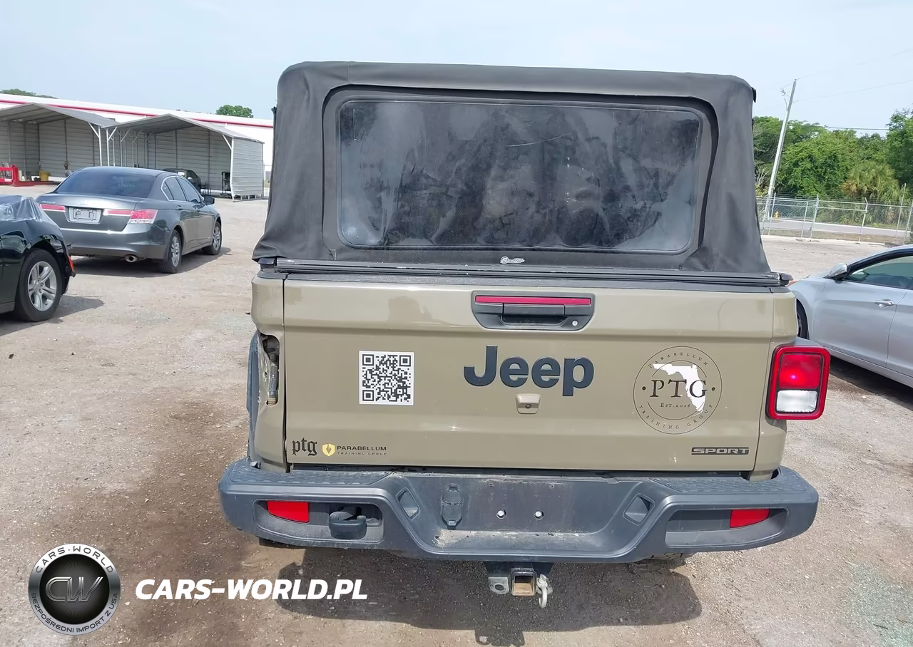2020 Jeep Gladiator Sport S 4X4 VIN:1C6JJTAGXLL167796 - 16