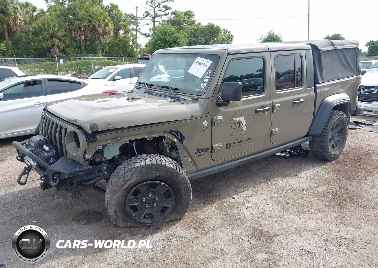 2020 Jeep Gladiator Sport S 4X4 VIN:1C6JJTAGXLL167796 - 2