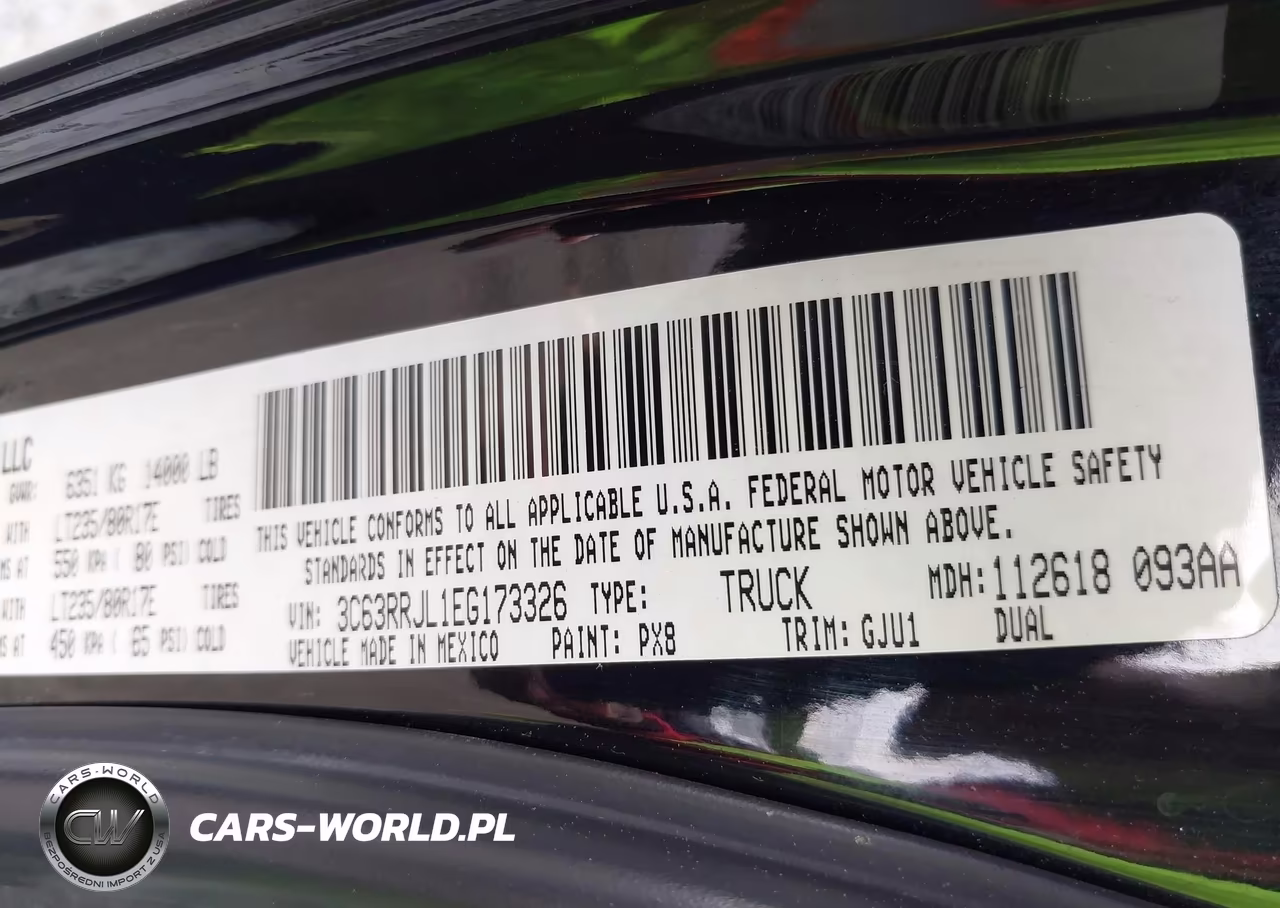 2014 Ram 3500 Laramie VIN:3C63RRJL1EG173326 - 9