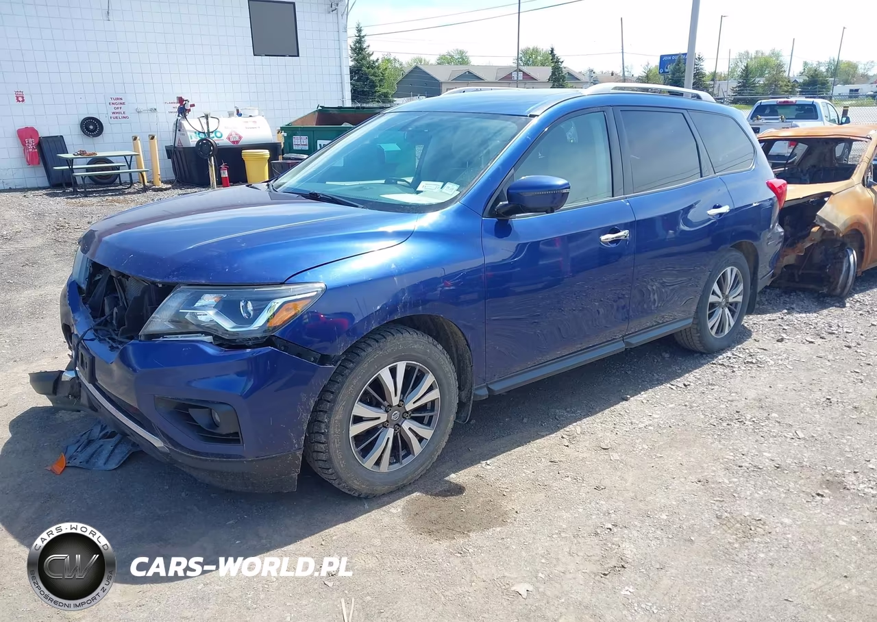 2017 Nissan Pathfinder Platinum-S-Sl-Sv VIN:5N1DR2MM9HC630024 - 2