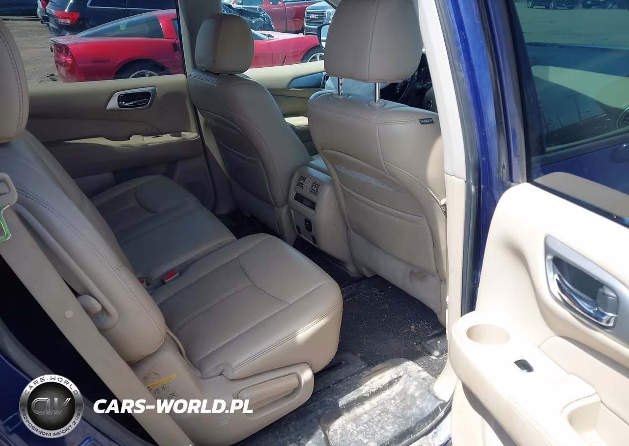 2017 Nissan Pathfinder Platinum-S-Sl-Sv VIN:5N1DR2MM9HC630024 - 8