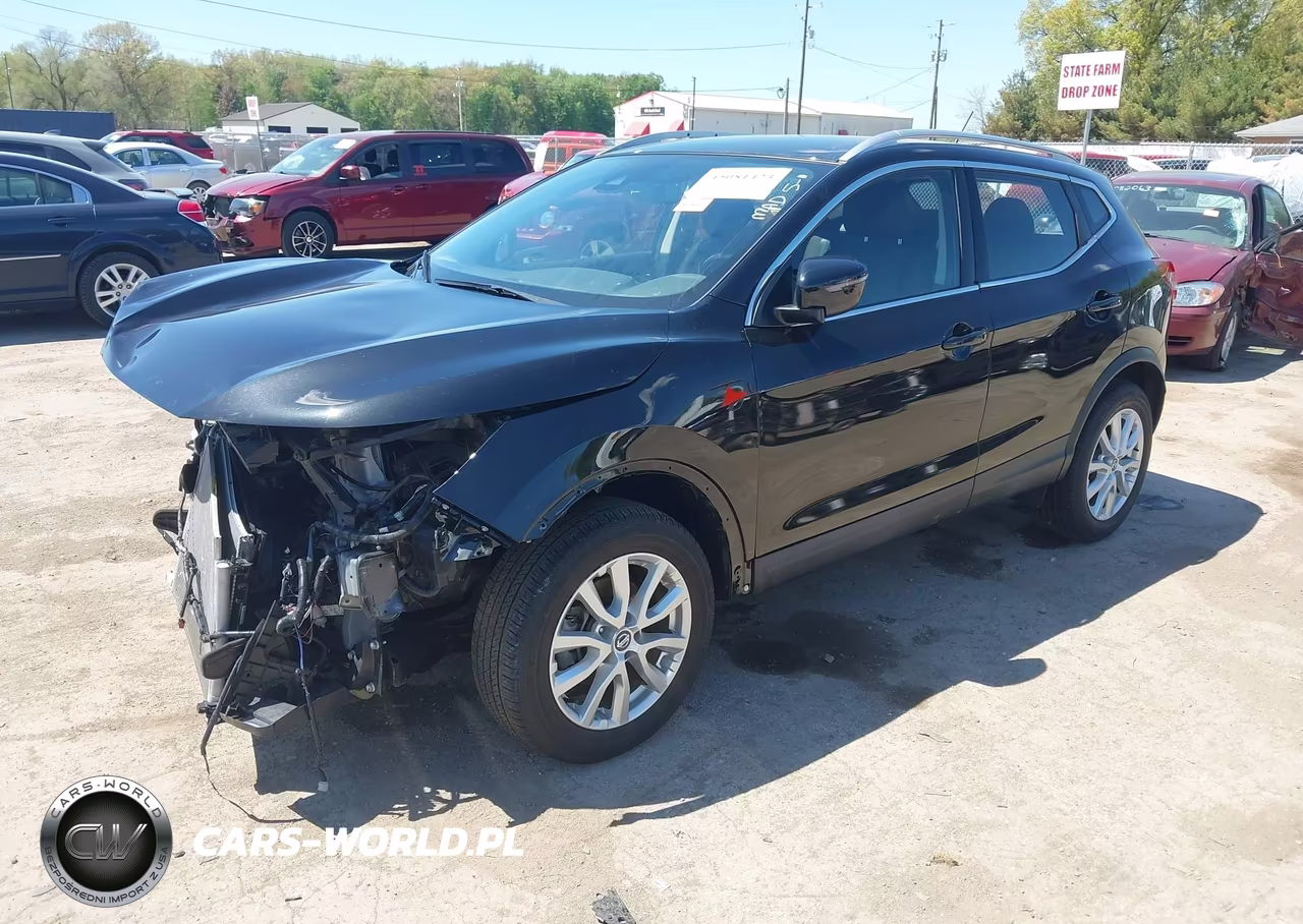 2020 Nissan Rogue Sport Sv Awd Xtronic Cvt VIN:JN1BJ1CW4LW651082 - 2