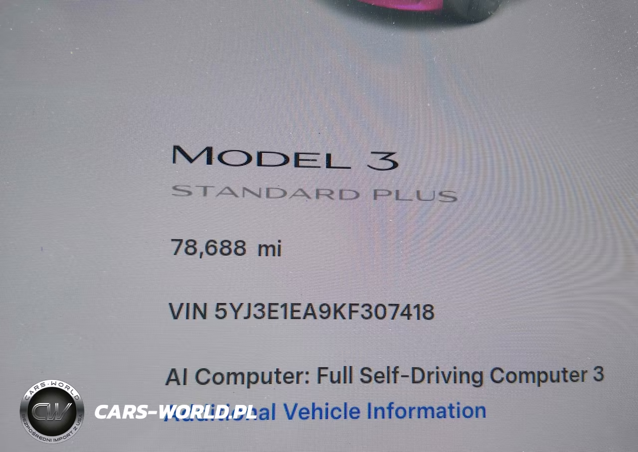 2019 Tesla Model 3 Long Range-Mid Range-Standard Range-Standard Range Plus VIN:5YJ3E1EA9KF307418 - 14