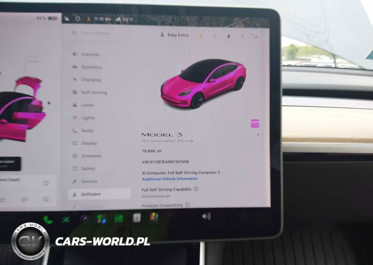 2019 Tesla Model 3 Long Range-Mid Range-Standard Range-Standard Range Plus VIN:5YJ3E1EA9KF307418 - 7