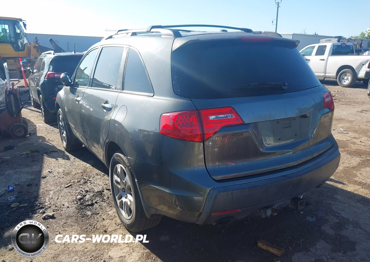2007 Acura Mdx Technology Package VIN:2HNYD28347H534975 - 3