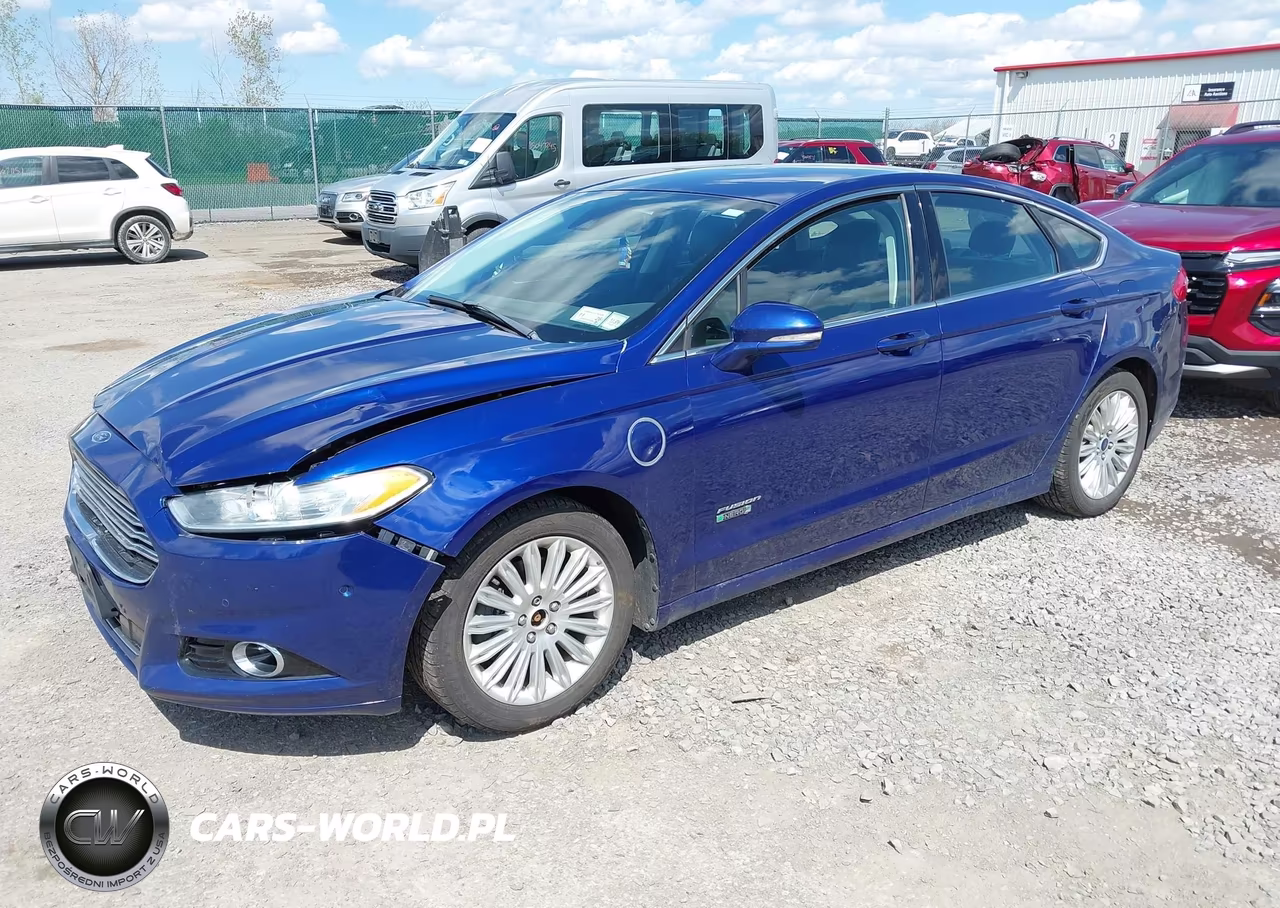 2013 Ford Fusion Energi Se Luxury VIN:3FA6P0PU8DR285749 - 2