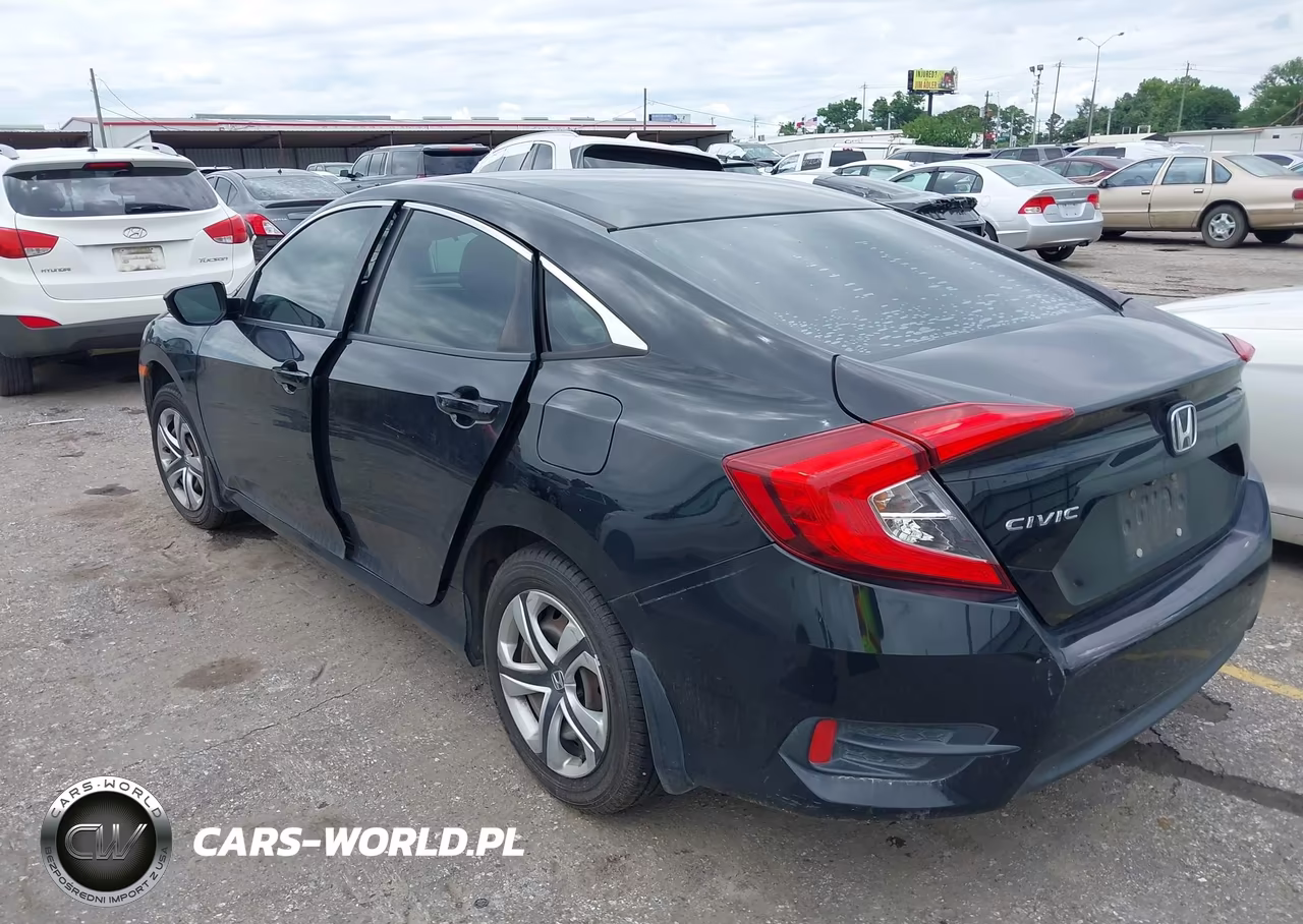 2018 Honda Civic Lx VIN:2HGFC2F51JH591552 - 3