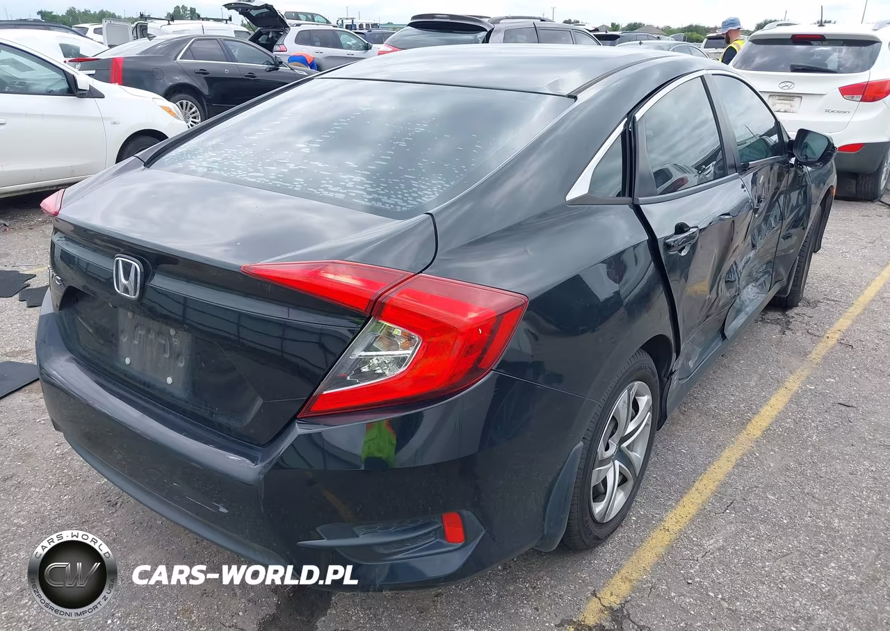 2018 Honda Civic Lx VIN:2HGFC2F51JH591552 - 4