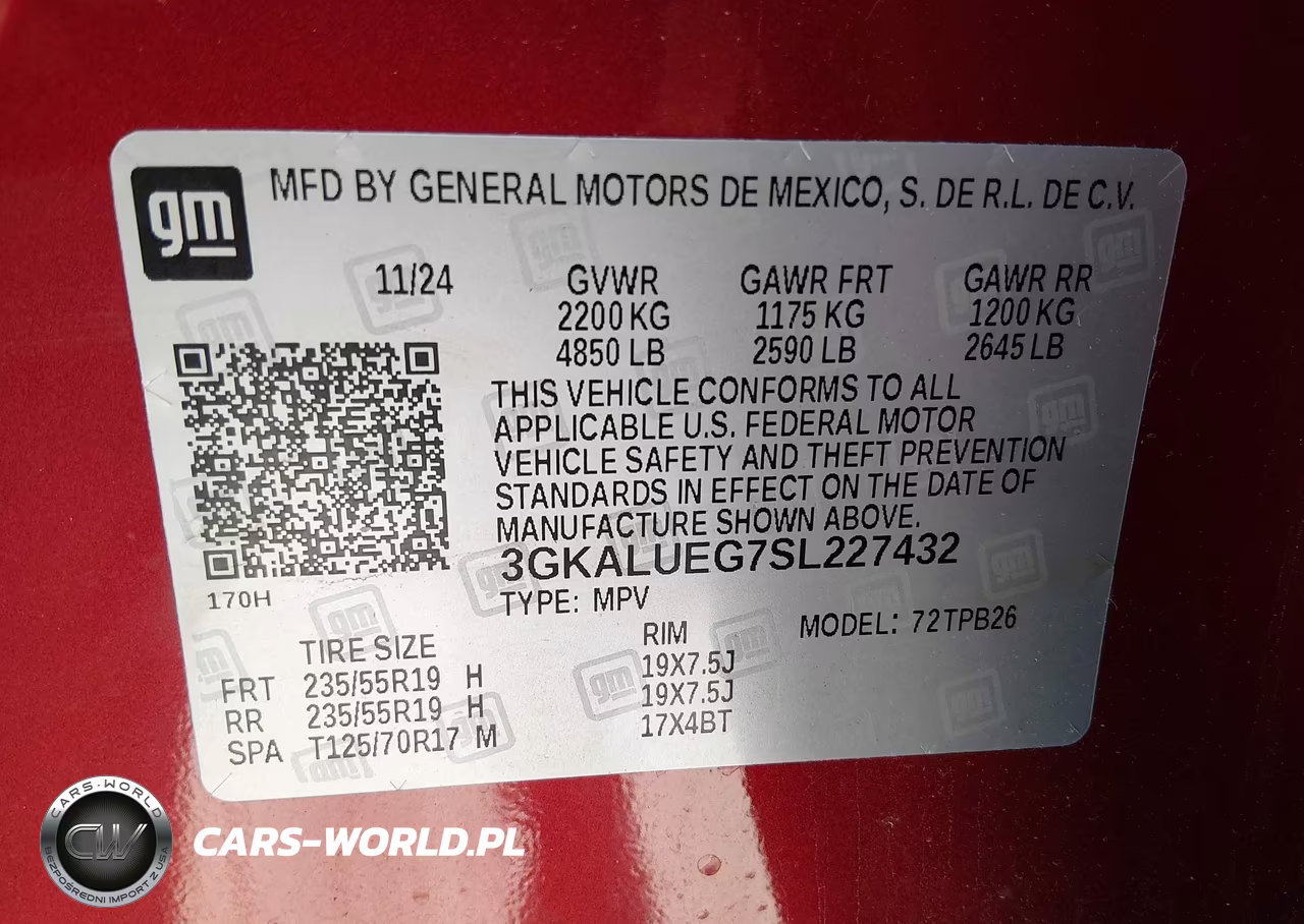 2025 GMC Terrain Awd Elevation VIN:3GKALUEG7SL227432 - 9