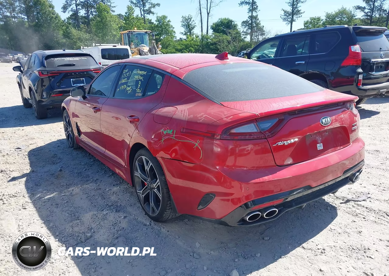 2018 Kia Stinger Gt2 VIN:KNAE55LC0J6013868 - 3