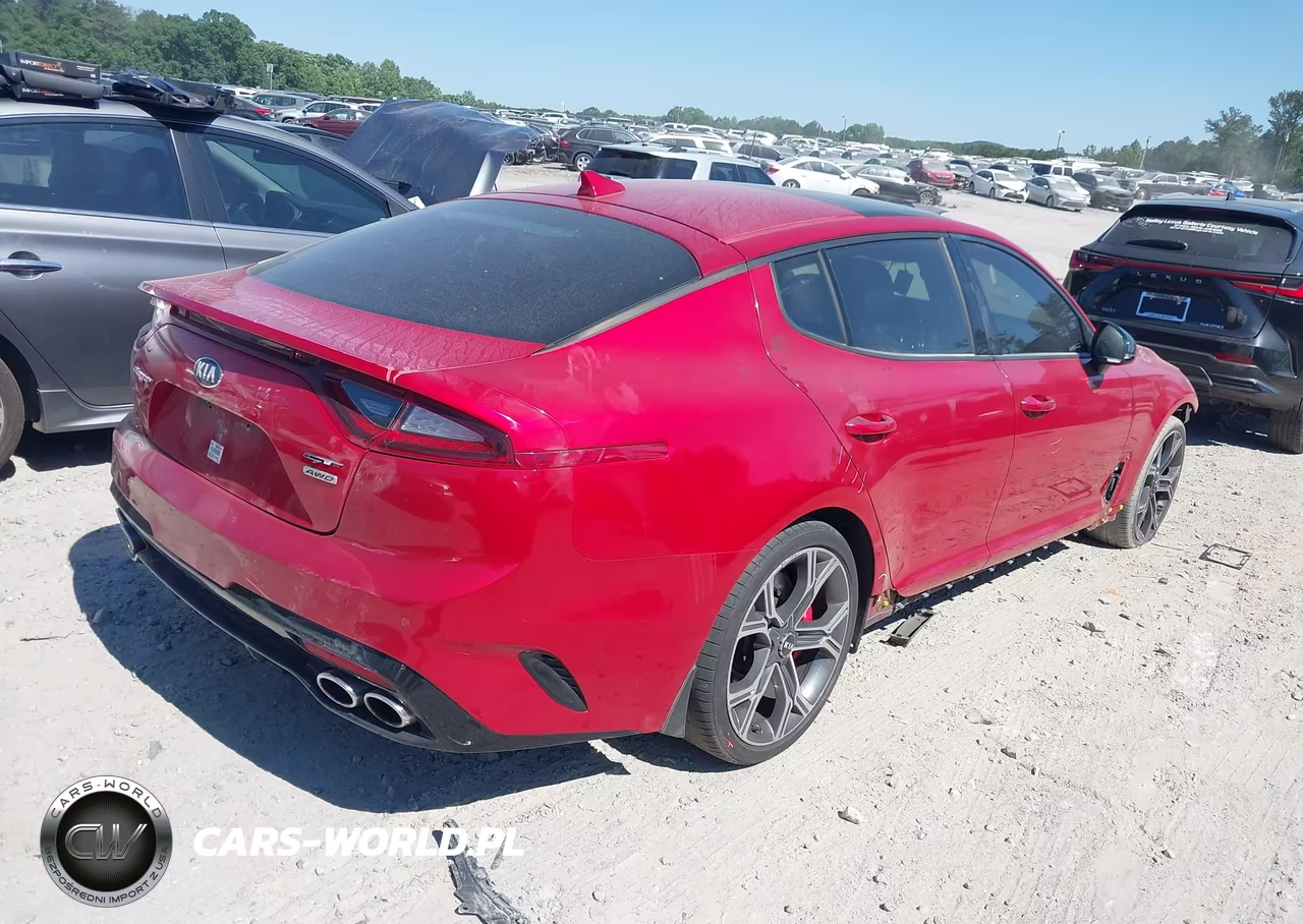 2018 Kia Stinger Gt2 VIN:KNAE55LC0J6013868 - 4