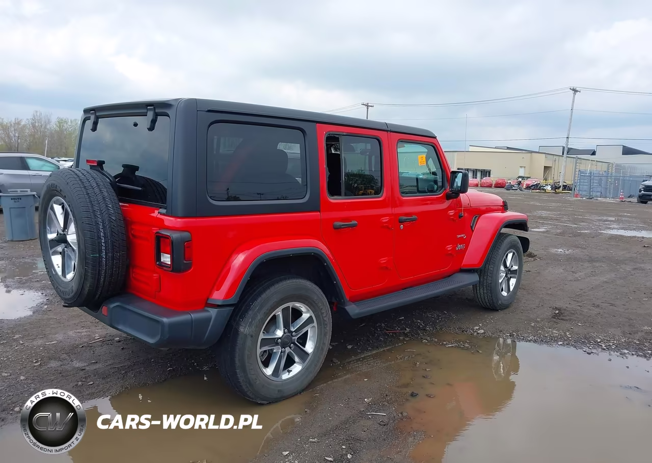 2023 Jeep Wrangler 4-Door Sahara Altitude 4X4 VIN:1C4HJXEGXPW570481 - 4