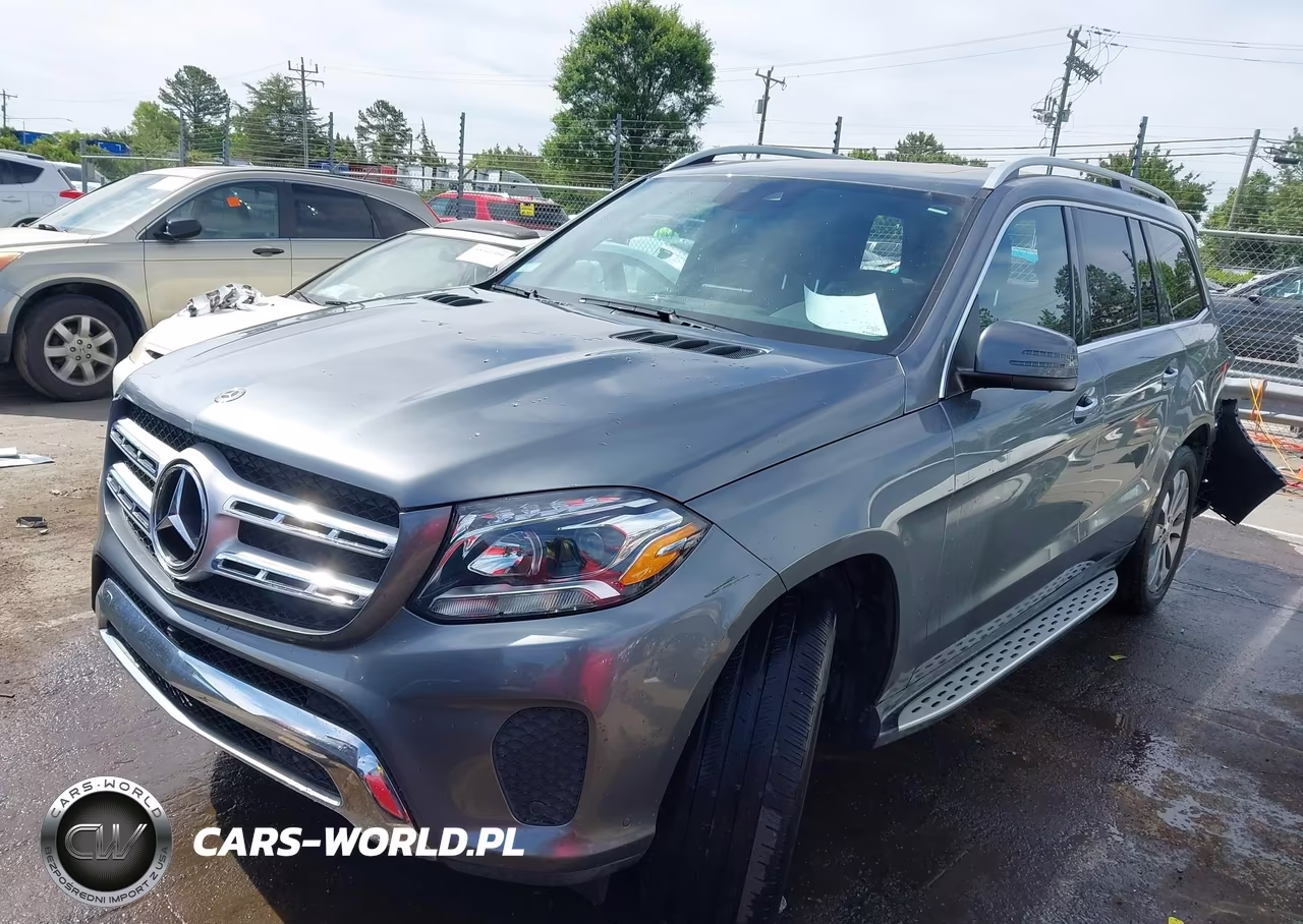 2017 Mercedes-Benz Gls 450 4Matic VIN:4JGDF6EE3HA981627 - 2