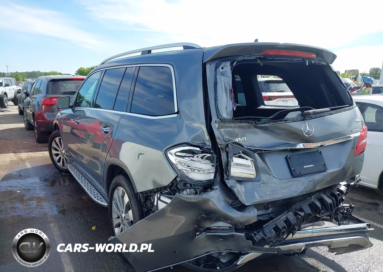 2017 Mercedes-Benz Gls 450 4Matic VIN:4JGDF6EE3HA981627 - 3