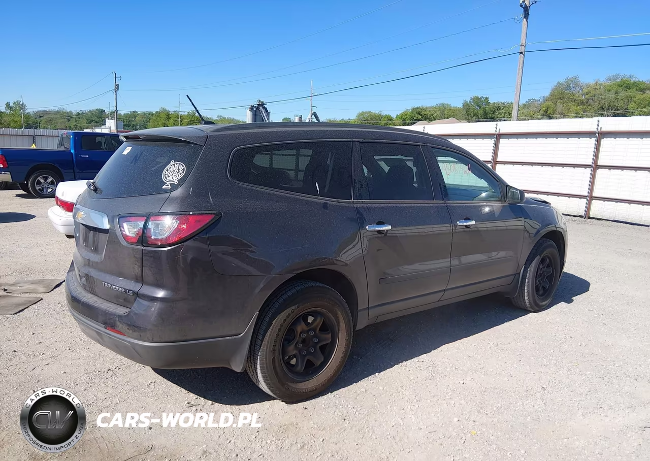 2015 Chevrolet Traverse Ls VIN:1GNKRFKD3FJ121004 - 4