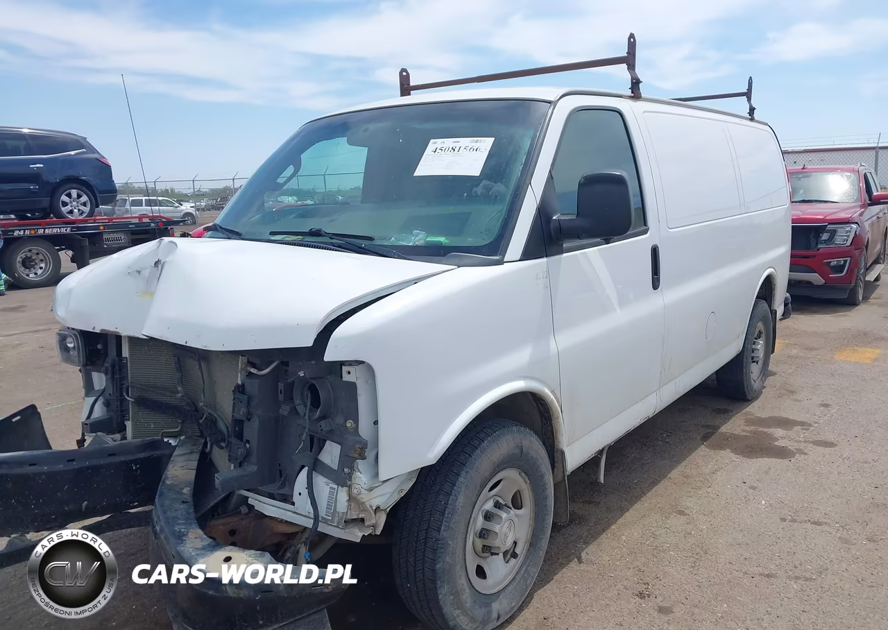 2017 Chevrolet Express 2500 Work Van VIN:1GCWGAFF3H1110764 - 2