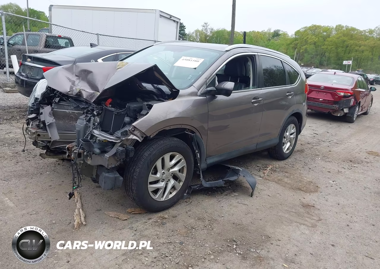 2016 Honda Cr-V Ex-L VIN:5J6RM4H77GL039451 - 2