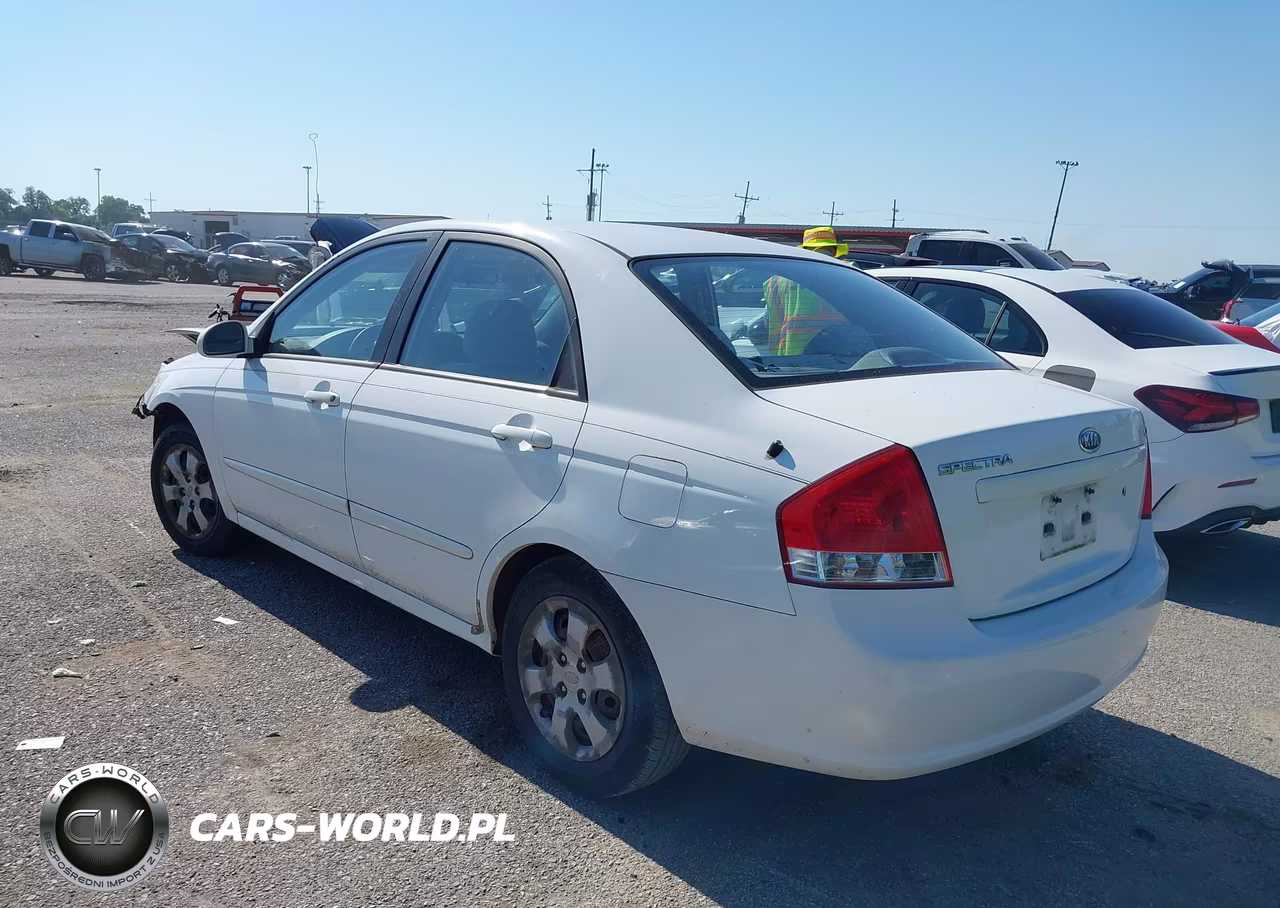 2009 Kia Spectra Lx VIN:KNAFE221X95649279 - 3
