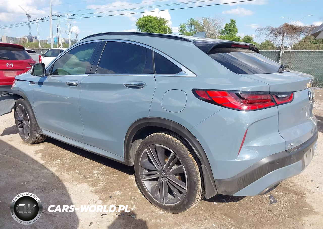2022 Infiniti Qx55 Luxe Awd VIN:3PCAJ5J39NF101280 - 3
