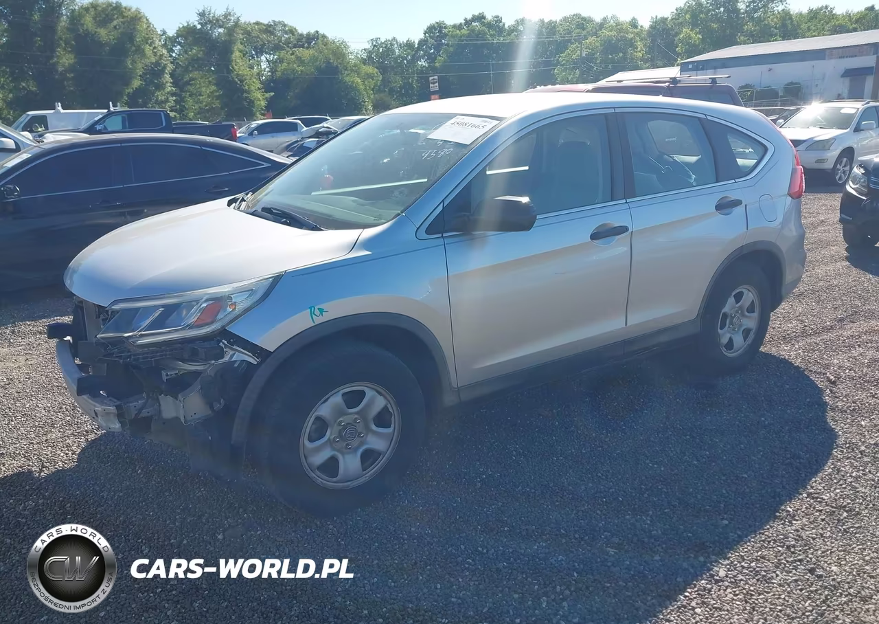 2016 Honda Cr-V Lx VIN:2HKRM4H33GH634580 - 2