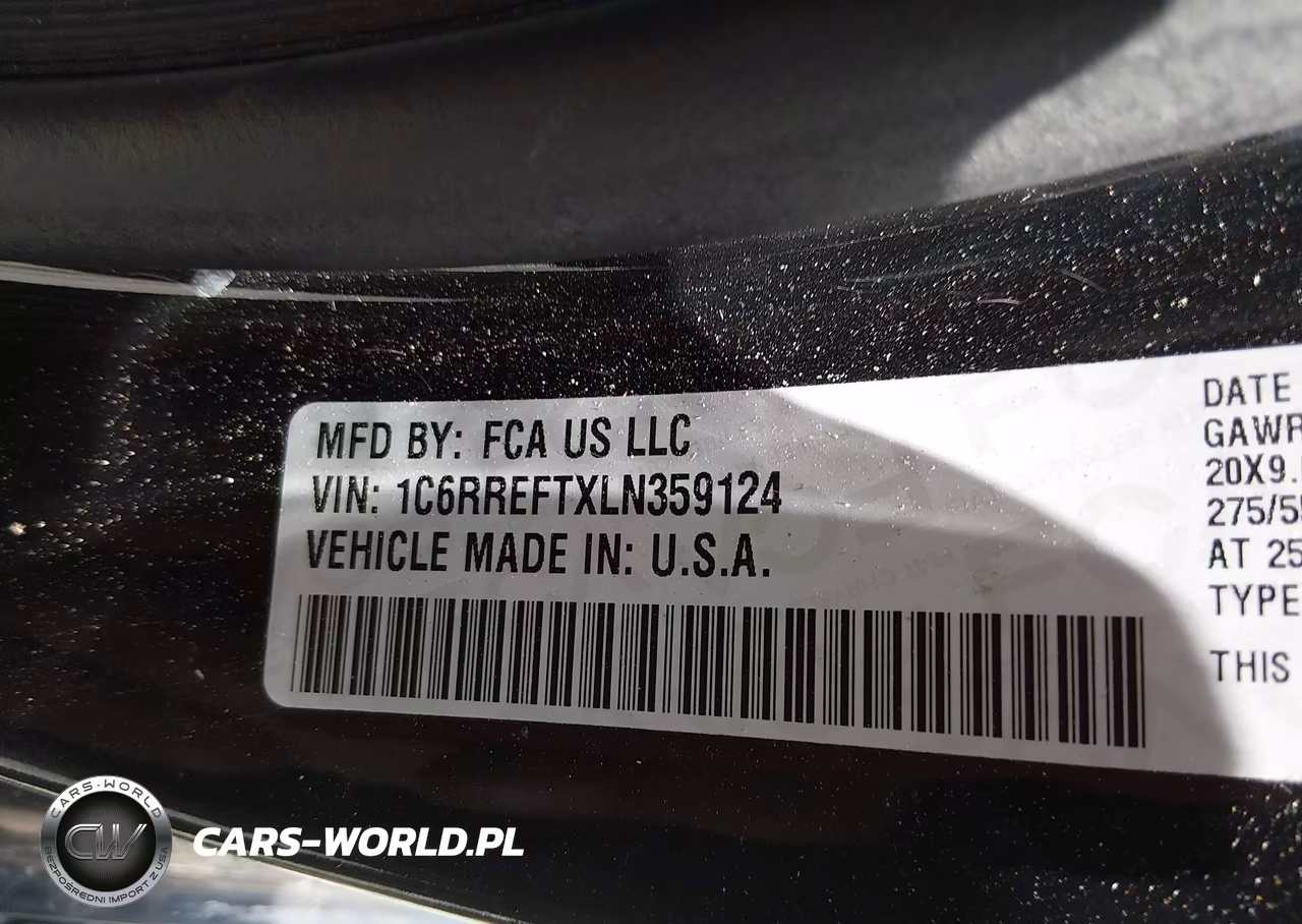 2020 Ram 1500 Lone Star 4X2 5'7 Box VIN:1C6RREFTXLN359124 - 9