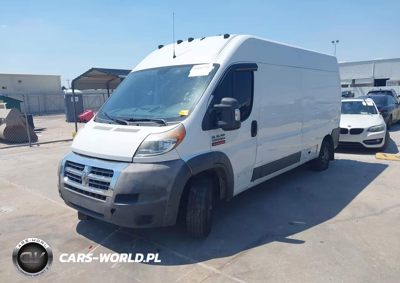 2014 Ram Promaster 2500 2500 High VIN:3C6TRVDG8EE107052 - 2