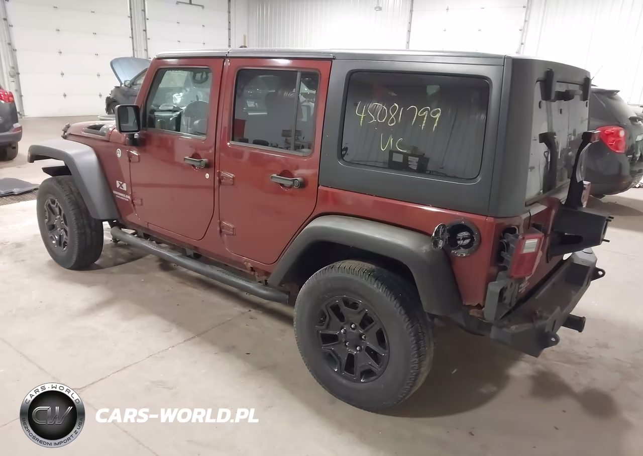 2009 Jeep Wrangler Unlimited X VIN:1J4GA39109L784596 - 3