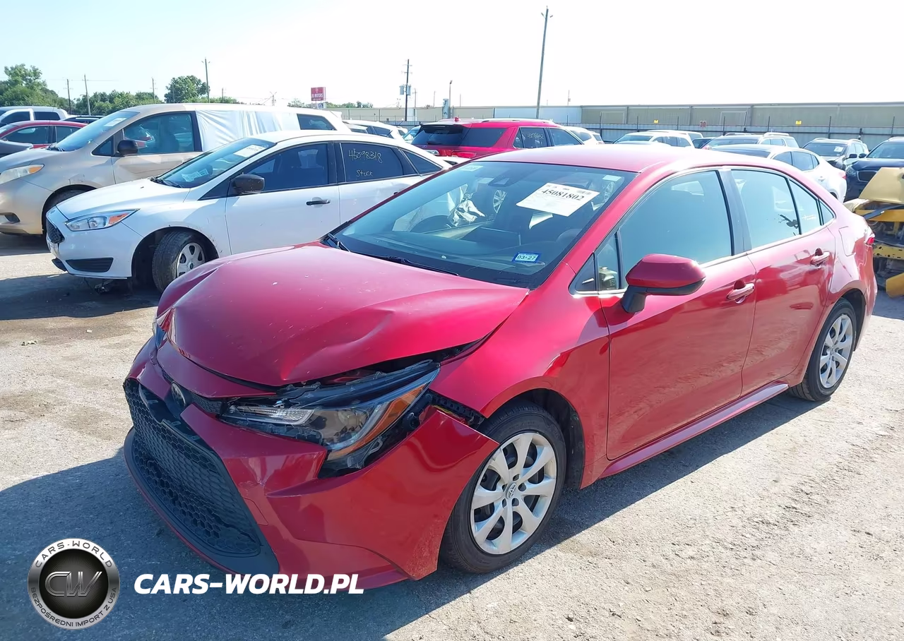 2020 Toyota Corolla Le VIN:JTDEPRAEXLJ098436 - 2