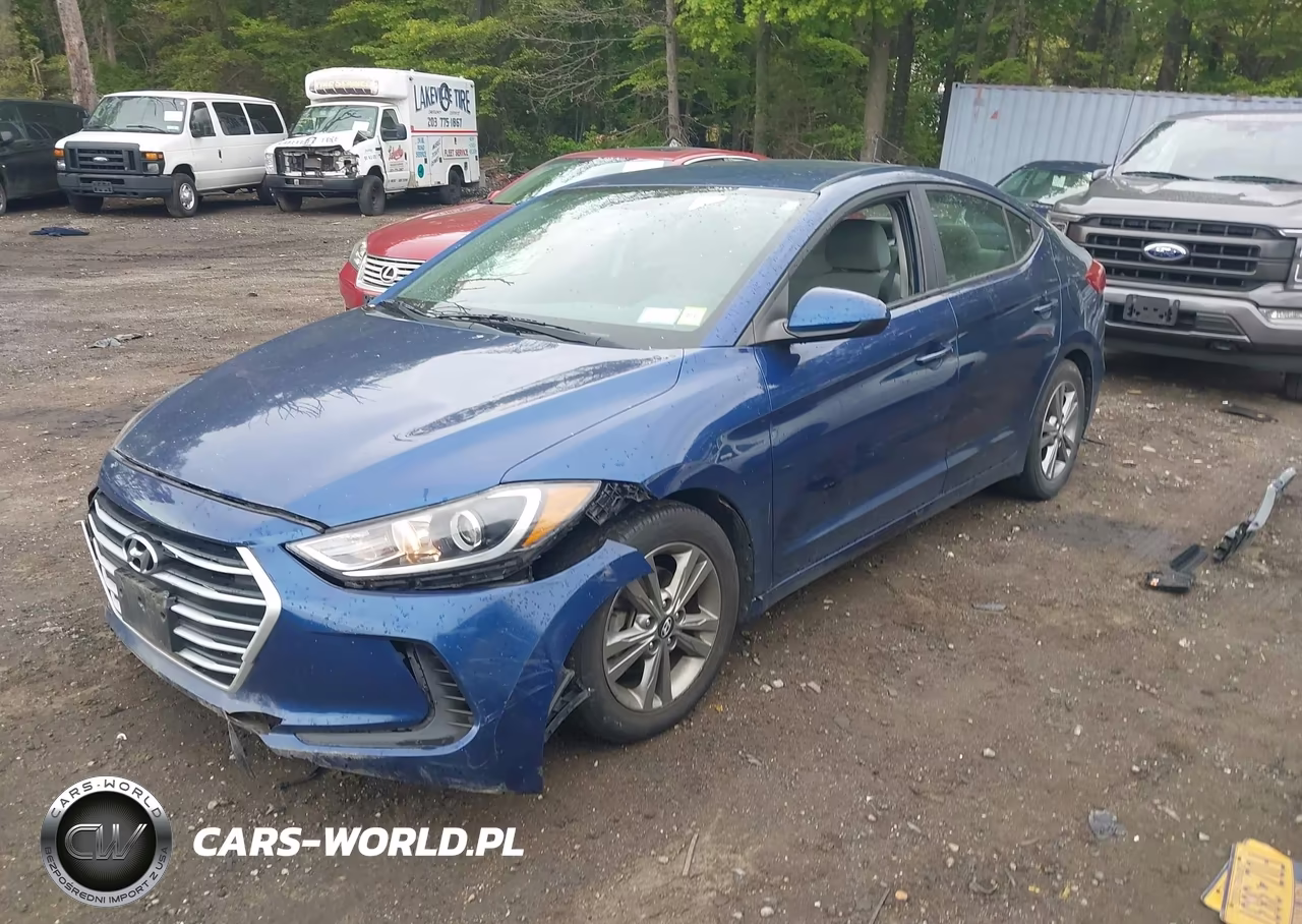 2017 Hyundai Elantra Se VIN:5NPD84LF8HH053464 - 2