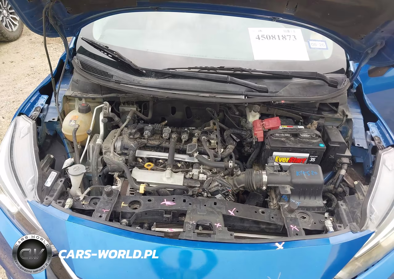 2021 Nissan Versa Sv Xtronic Cvt VIN:3N1CN8EV8ML877560 - 10