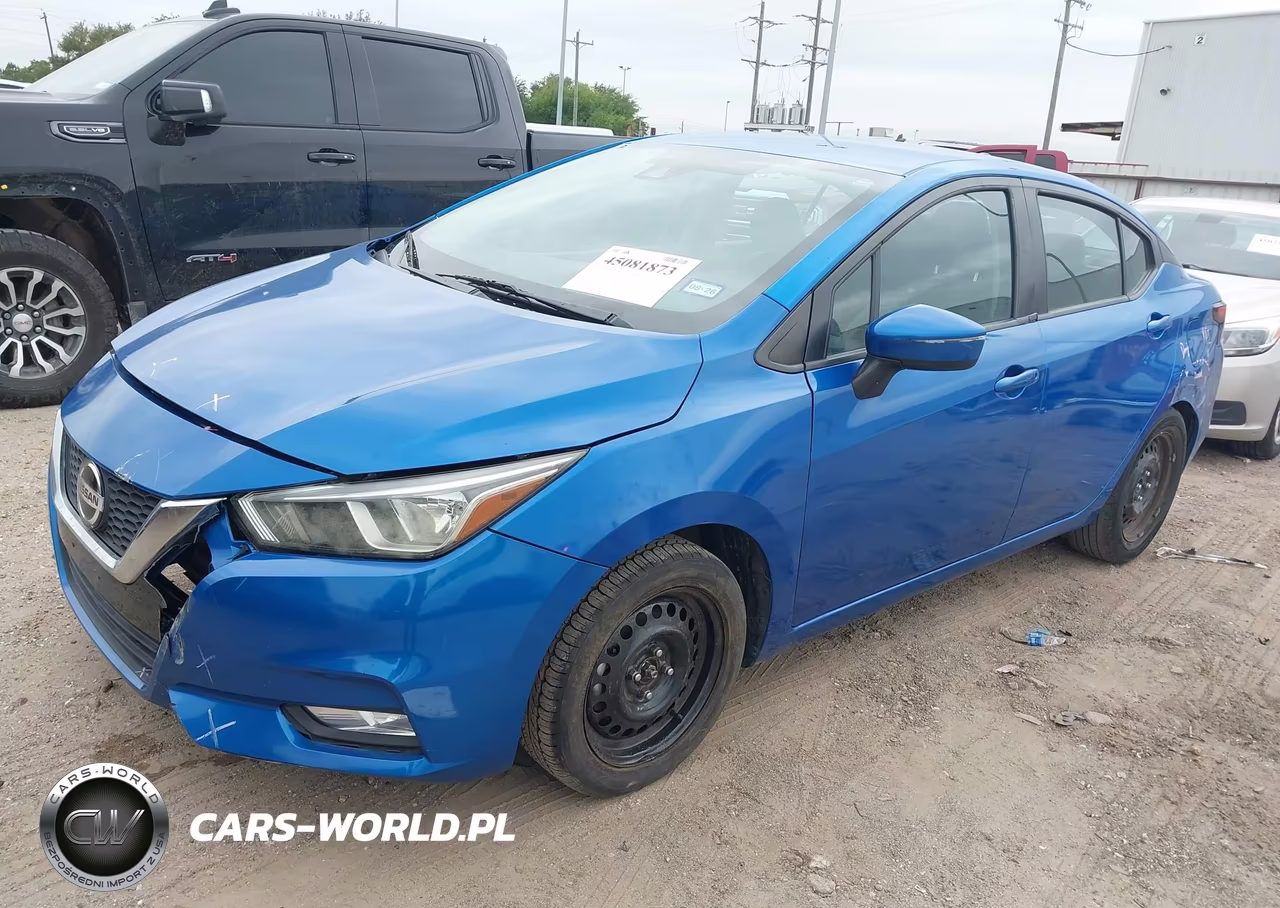 2021 Nissan Versa Sv Xtronic Cvt VIN:3N1CN8EV8ML877560 - 2
