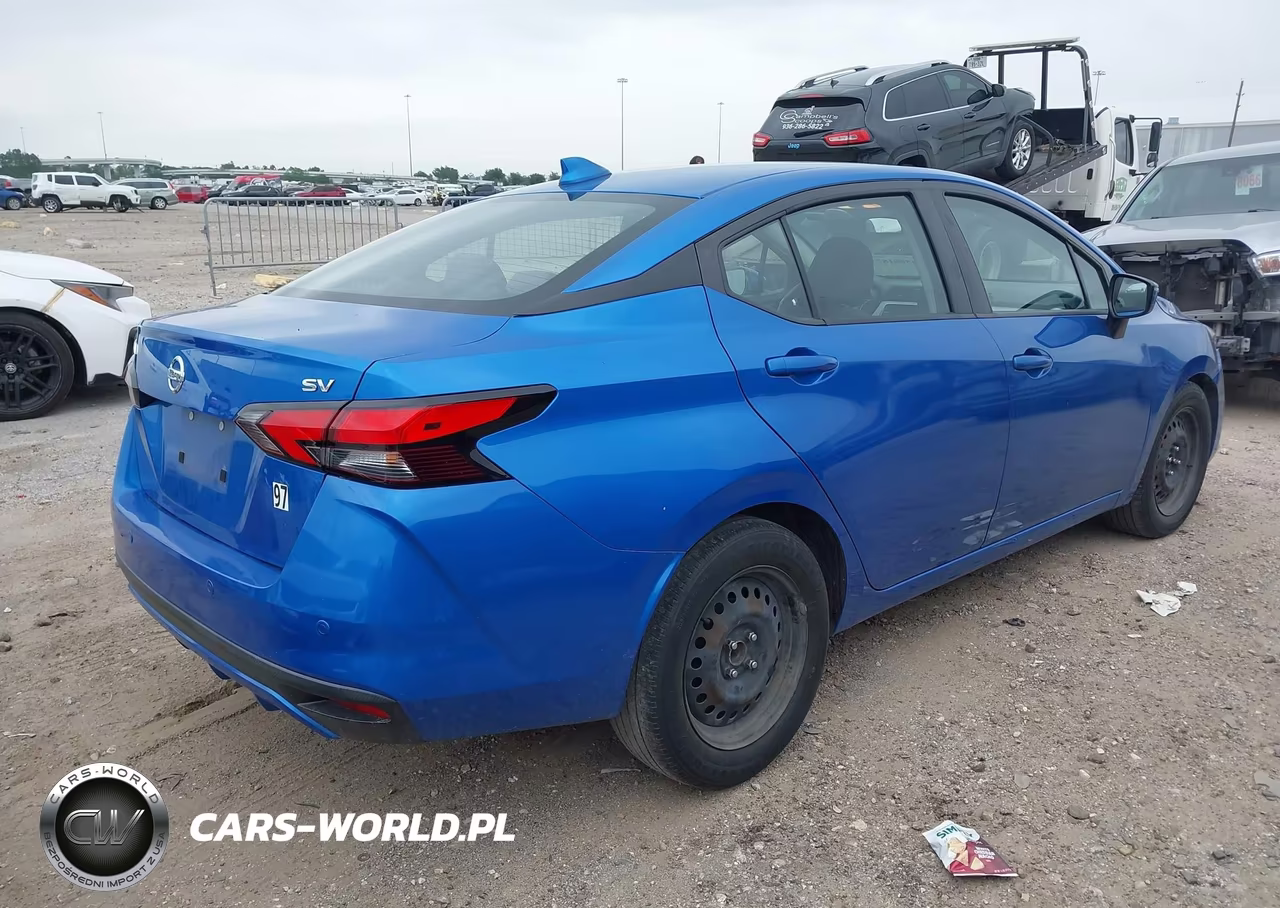 2021 Nissan Versa Sv Xtronic Cvt VIN:3N1CN8EV8ML877560 - 4