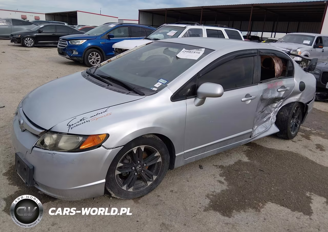 2007 Honda Civic Lx VIN:2HGFA16517H308804 - 2