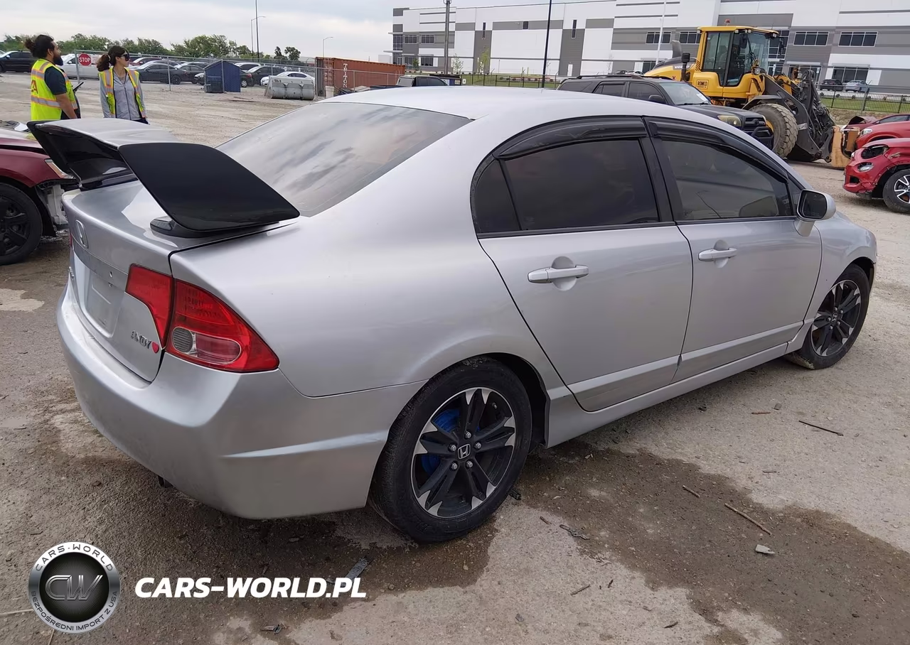 2007 Honda Civic Lx VIN:2HGFA16517H308804 - 4