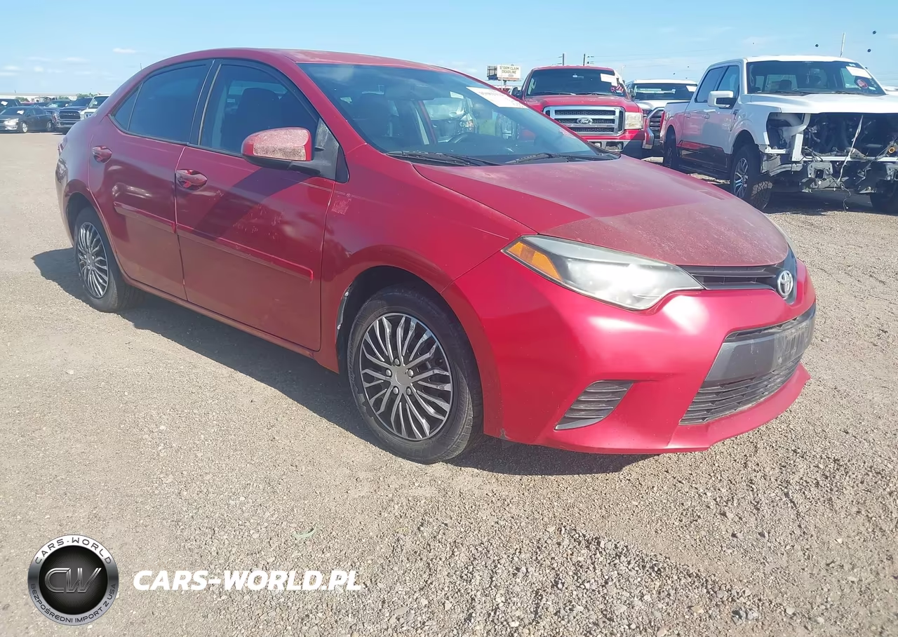 Główne zdjęcie 2015 Toyota Corolla Le
