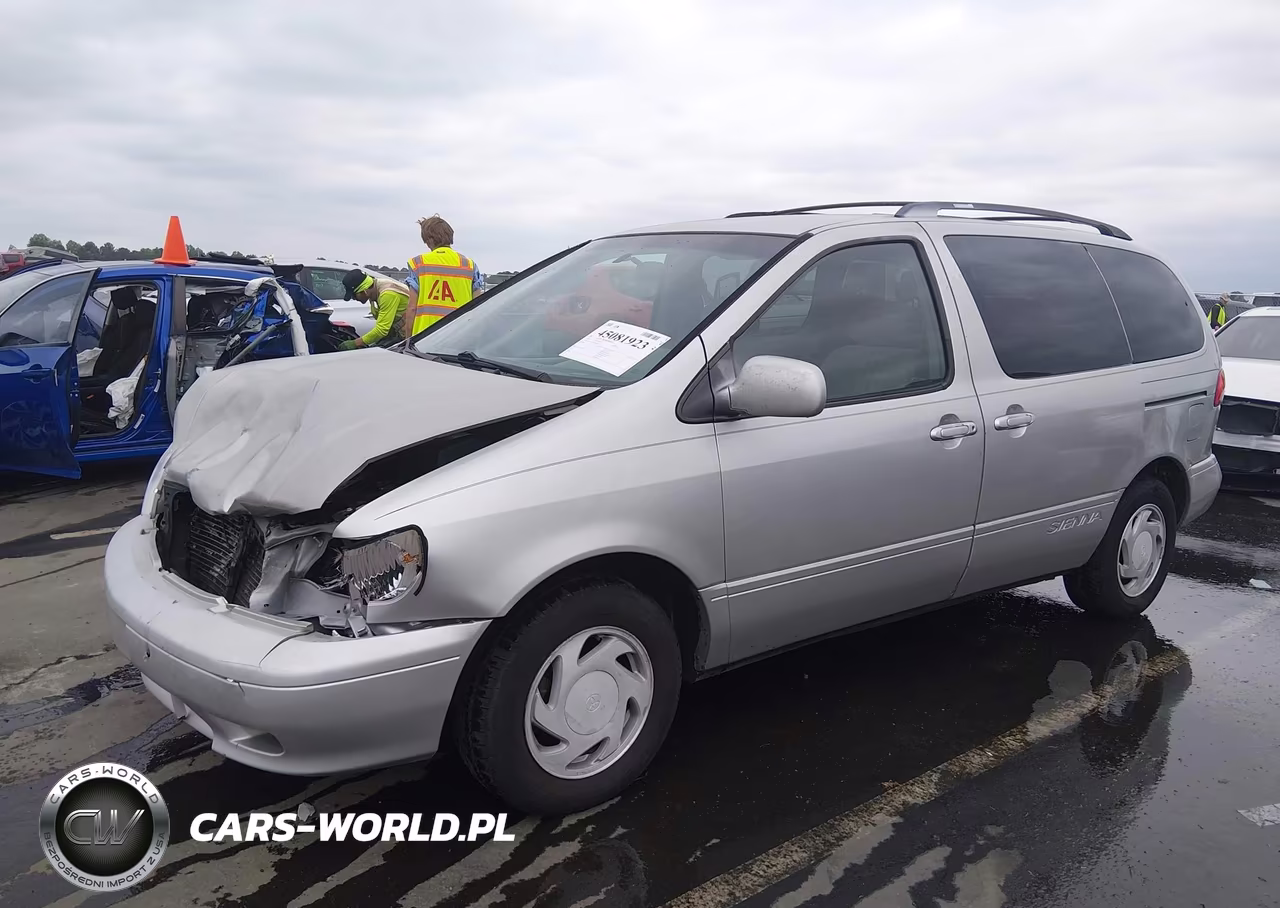 2002 Toyota Sienna Le VIN:4T3ZF13C72U499413 - 2