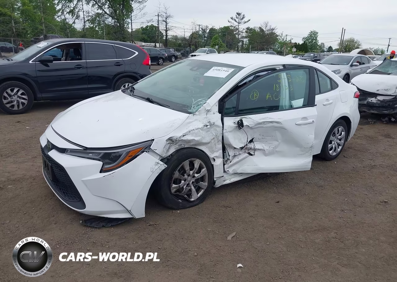 2022 Toyota Corolla Le VIN:5YFEPMAE1NP372317 - 2