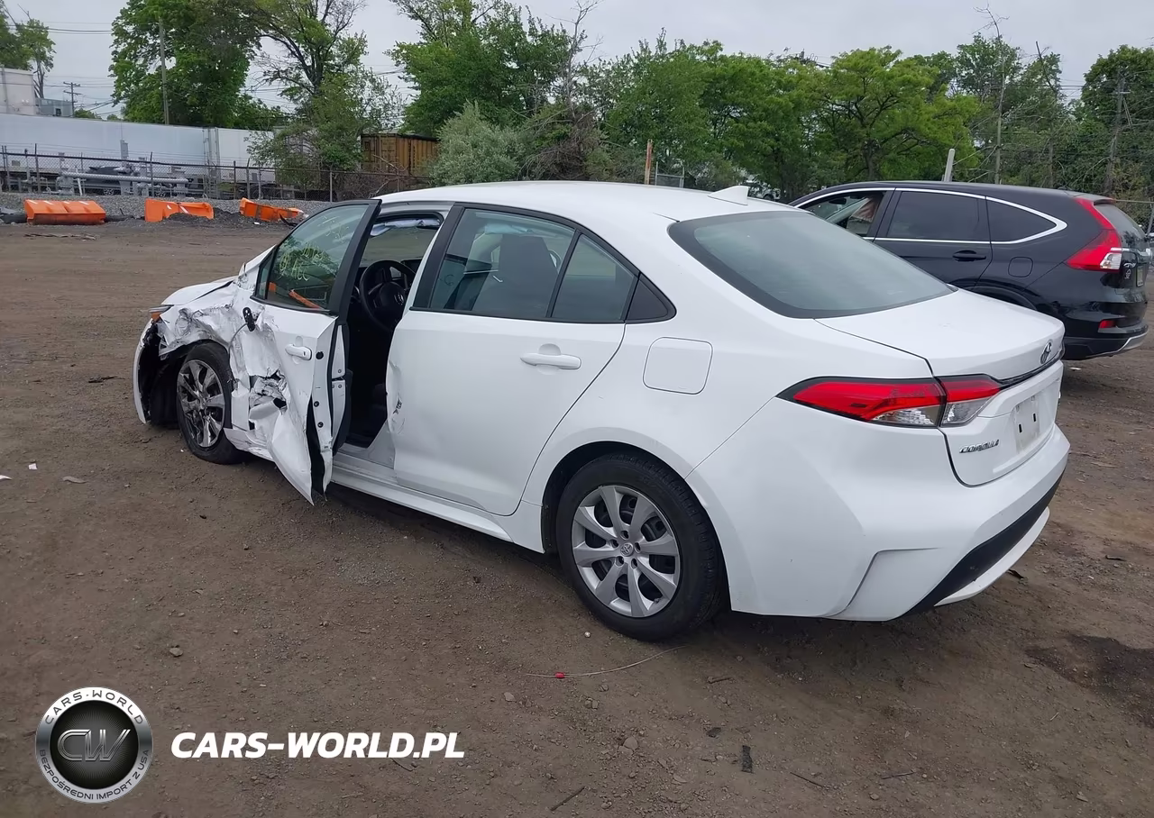 2022 Toyota Corolla Le VIN:5YFEPMAE1NP372317 - 3