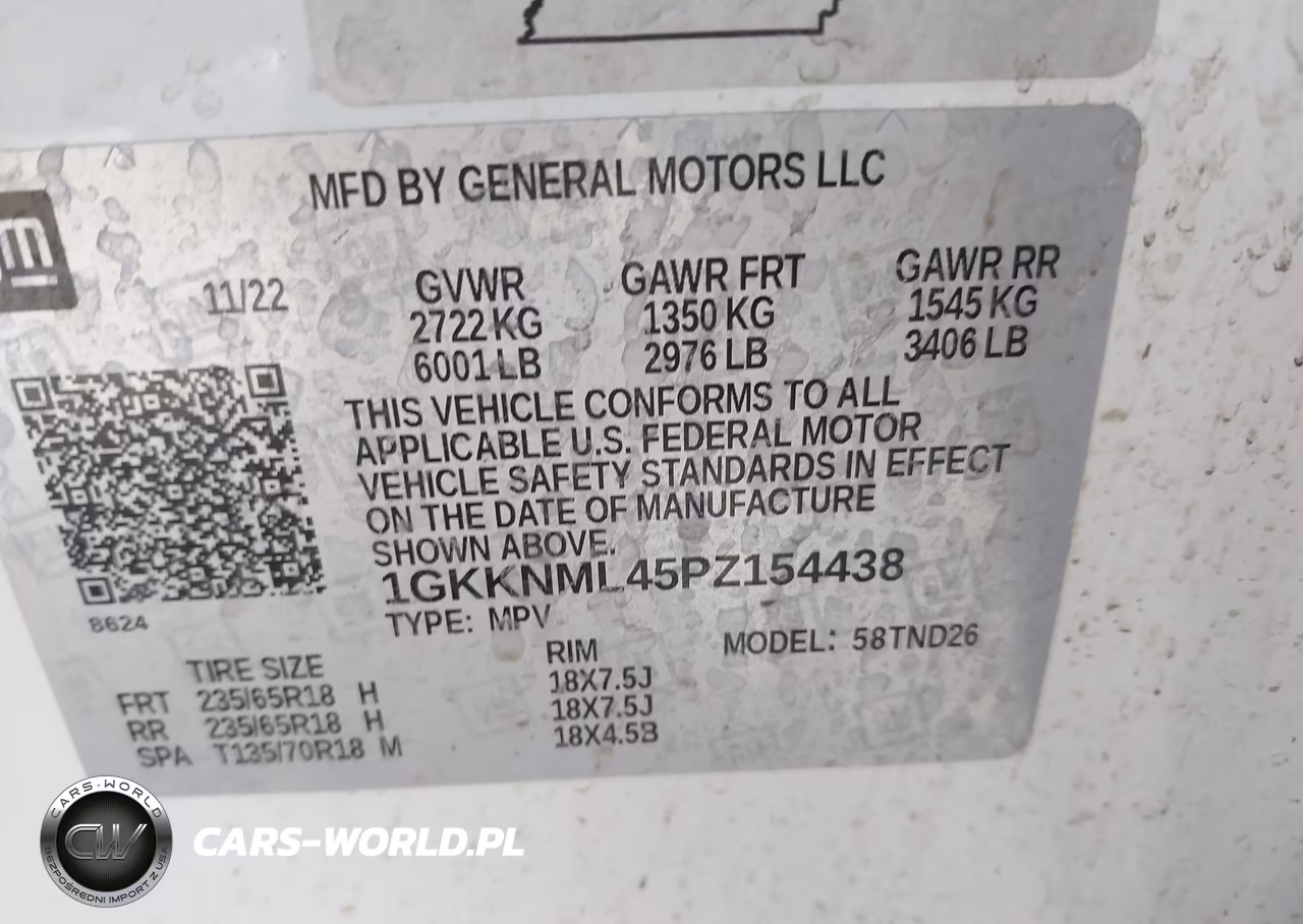 2023 GMC Acadia Fwd Slt VIN:1GKKNML45PZ154438 - 9