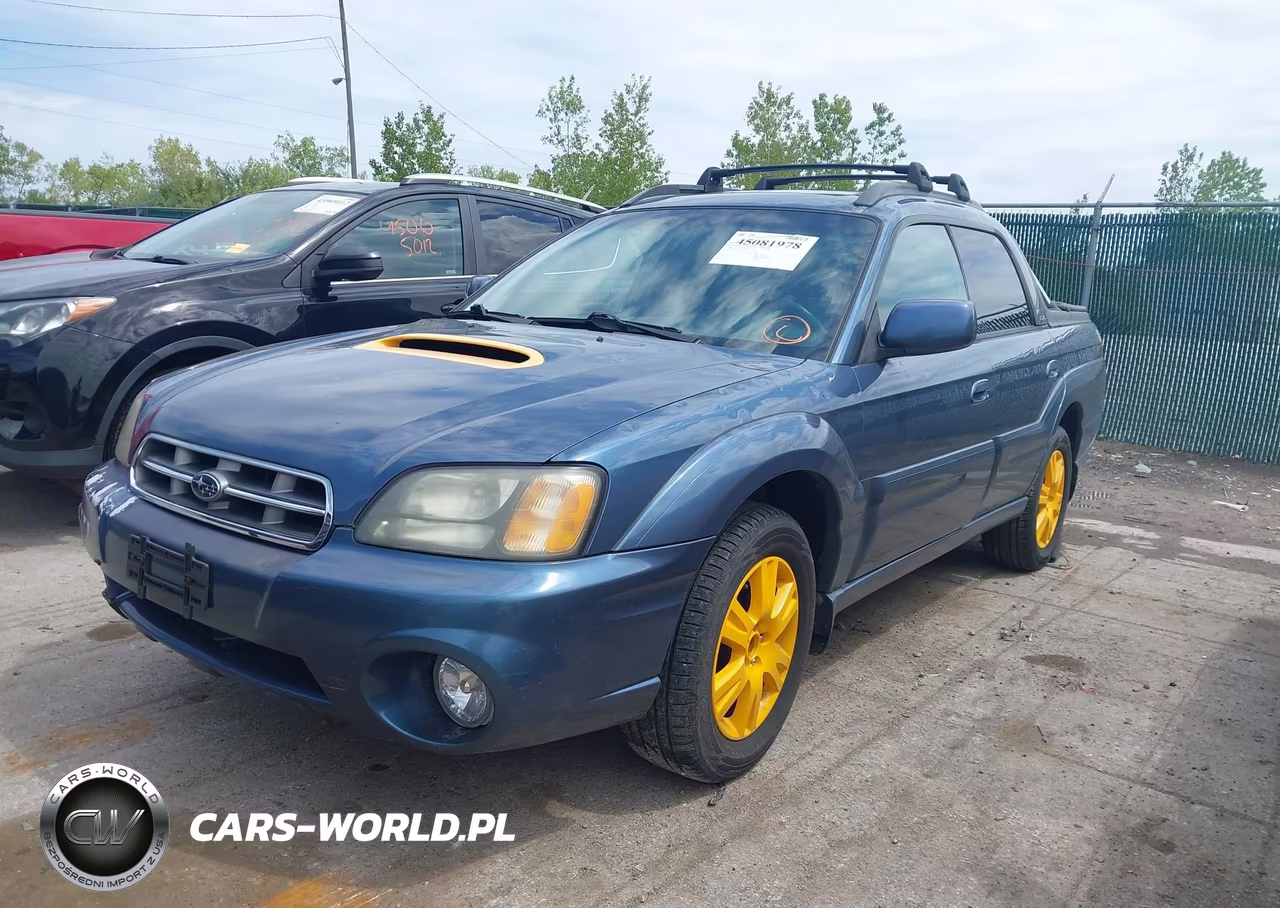 2006 Subaru Baja Turbo VIN:4S4BT63C165107512 - 2