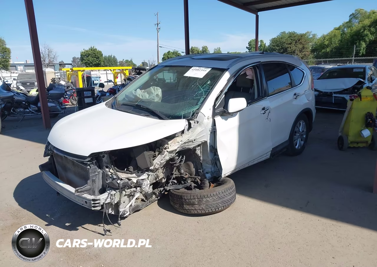 2013 Honda Cr-V Ex-L VIN:5J6RM3H7XDL032340 - 2