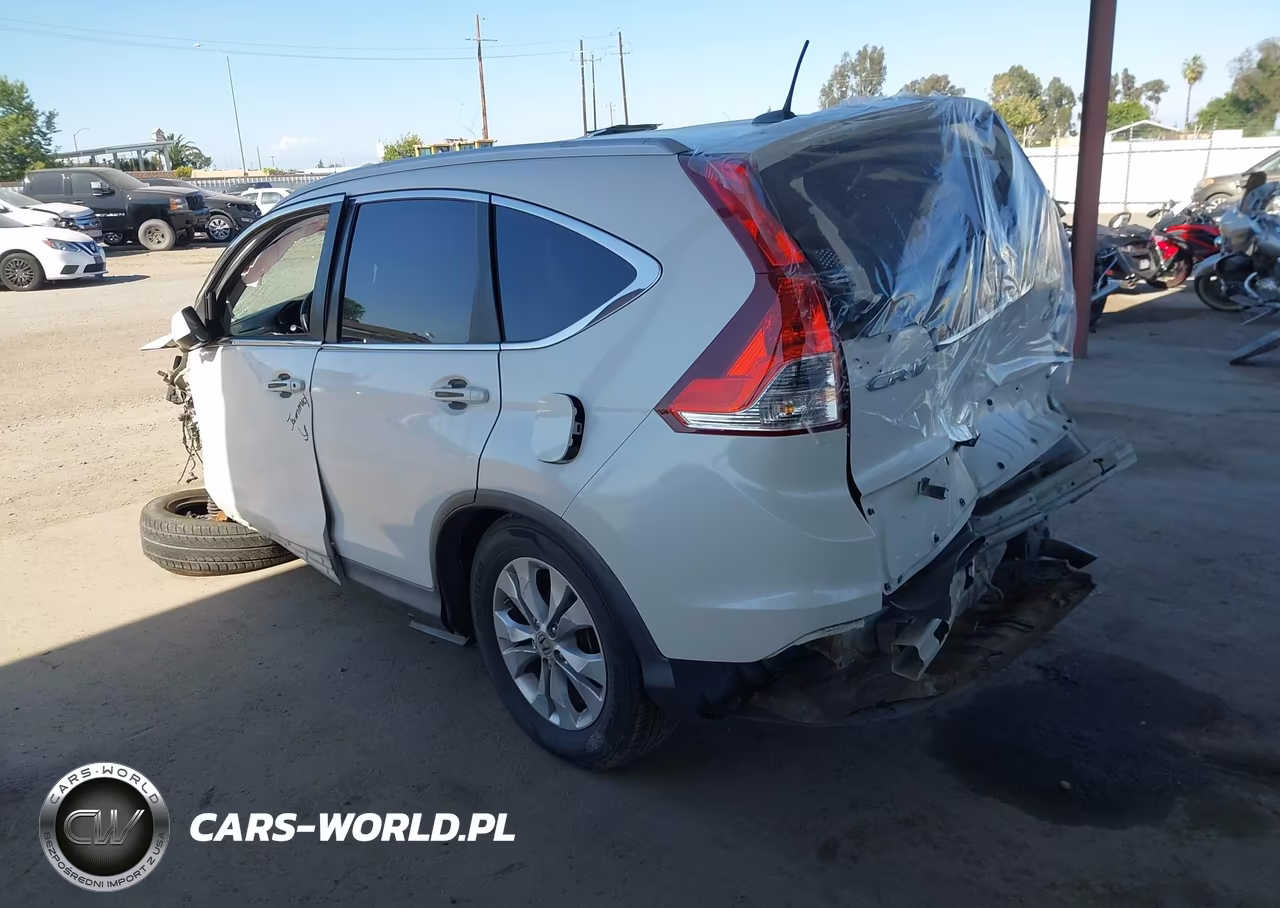 2013 Honda Cr-V Ex-L VIN:5J6RM3H7XDL032340 - 3
