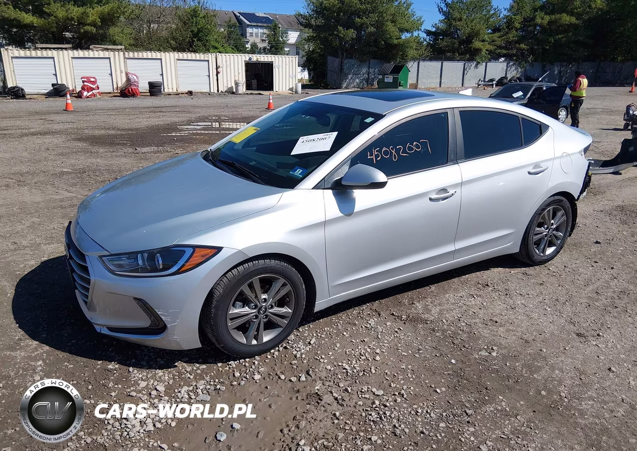 2018 Hyundai Elantra Value Edition VIN:5NPD84LF9JH376086 - 2