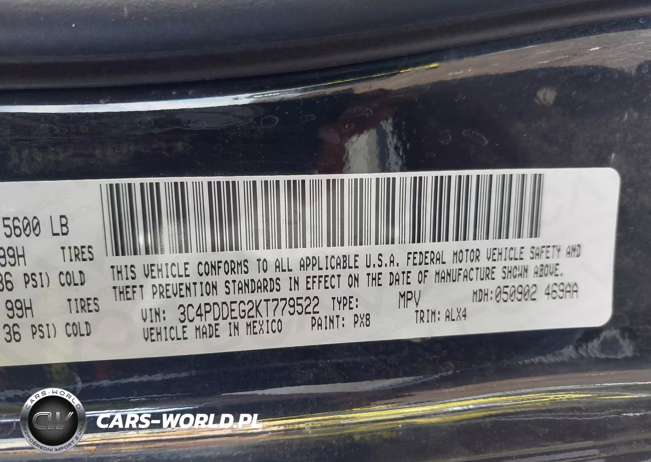 2019 Dodge Journey Gt Awd VIN:3C4PDDEG2KT779522 - 9