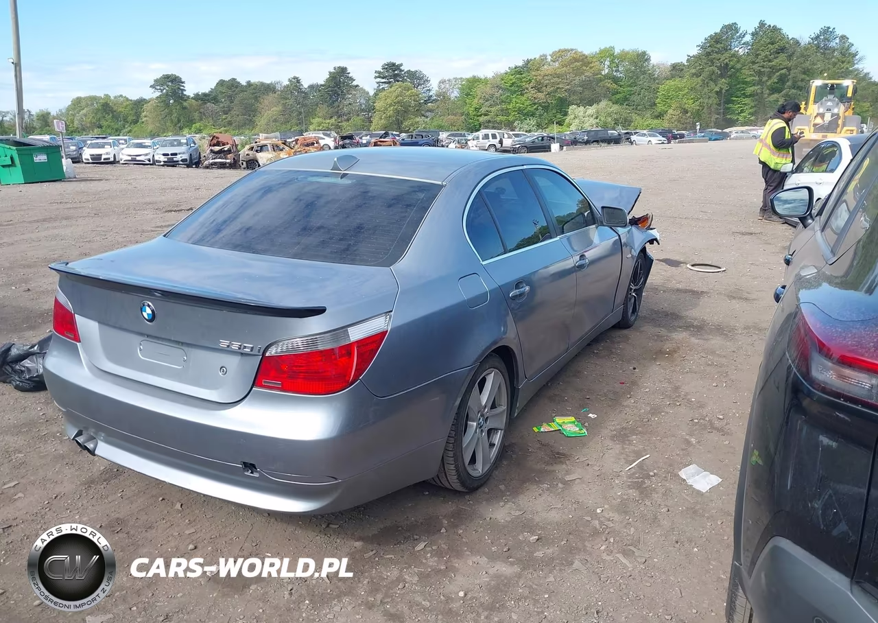 2007 BMW 530I VIN:WBANE73537CM56507 - 4