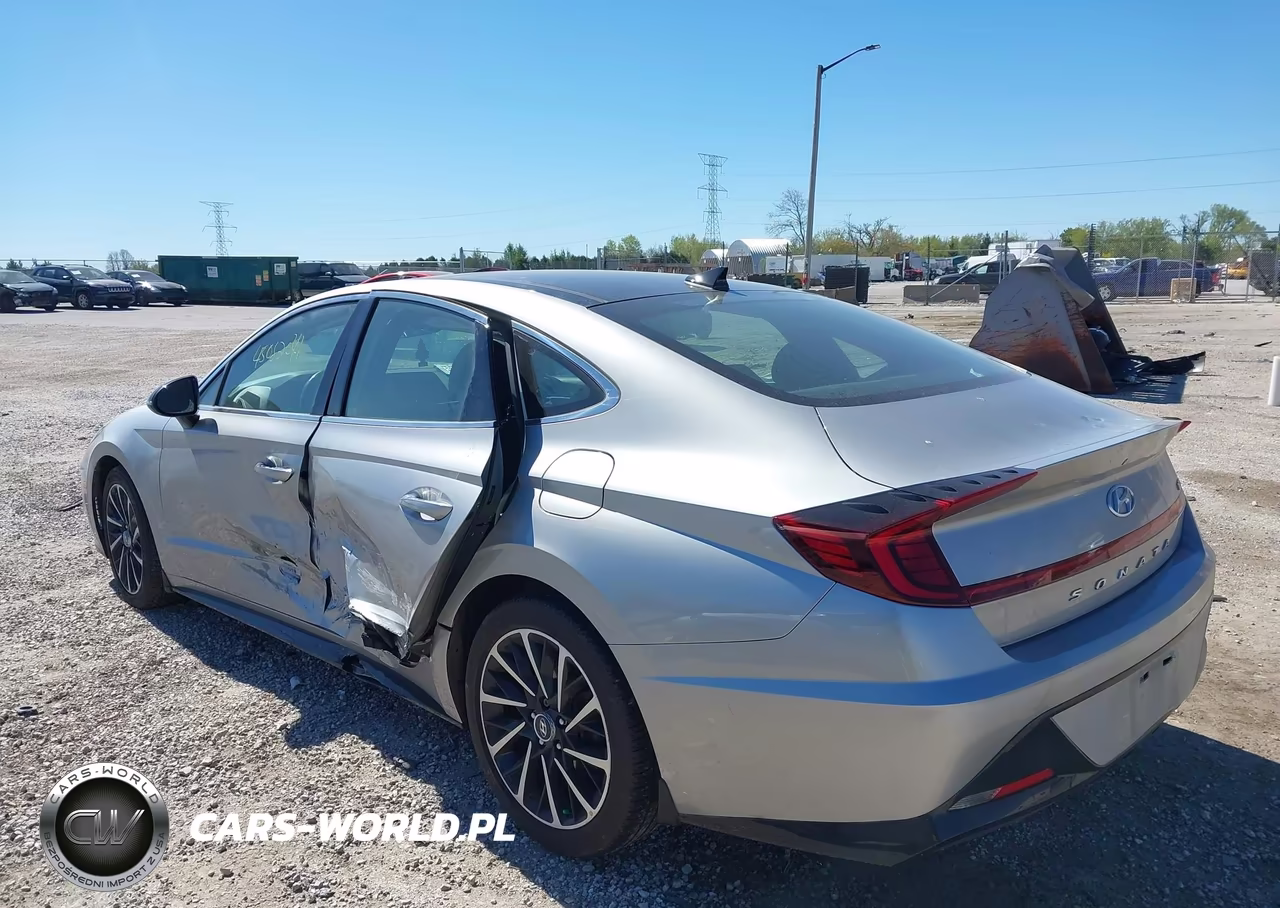 2020 Hyundai Sonata Sel Plus VIN:5NPEJ4J27LH044725 - 3