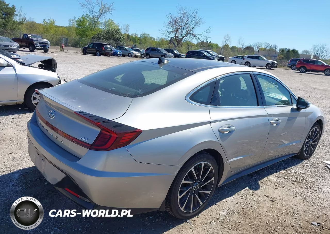 2020 Hyundai Sonata Sel Plus VIN:5NPEJ4J27LH044725 - 4