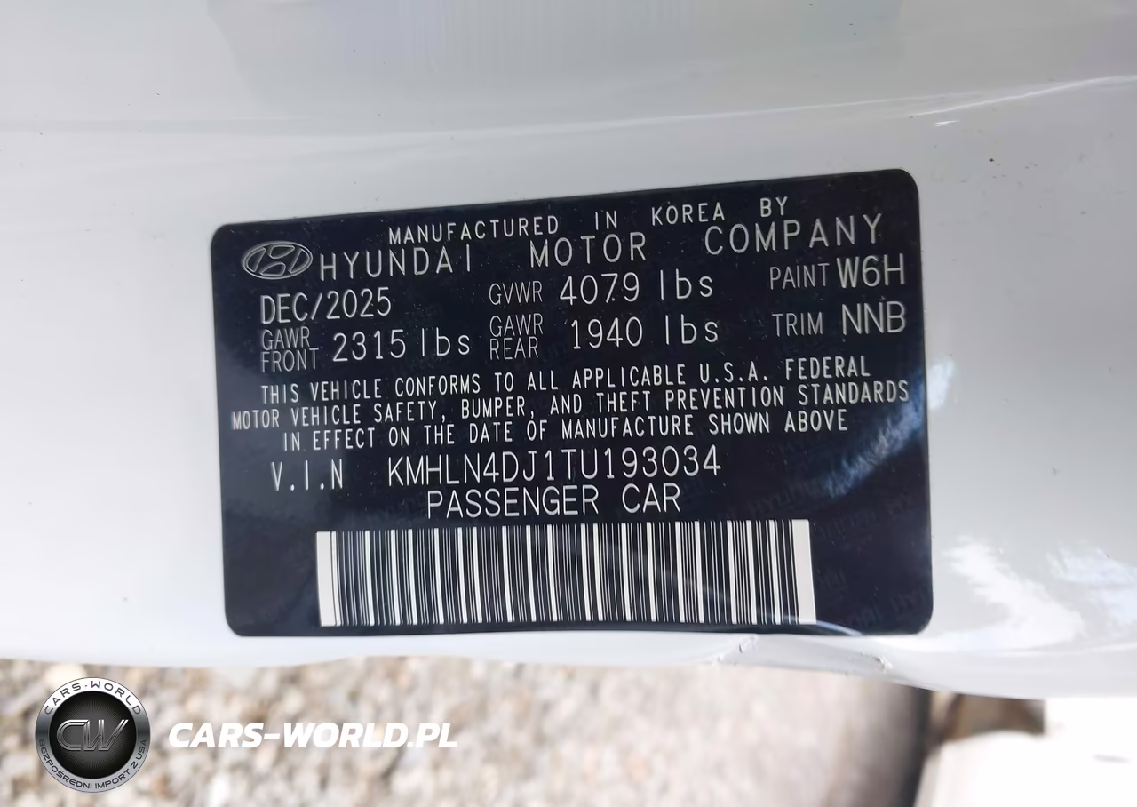 2026 Hyundai Elantra Hybrid Limited VIN:KMHLN4DJ1TU193034 - 9